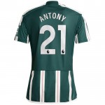 Günstige Fußballtrikots Manchester United Antony 21 Auswärtstrikot 2023-24 Kurzarm